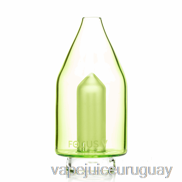 Focus V Carta Tapa De Cristal Verde Vape Uruguay